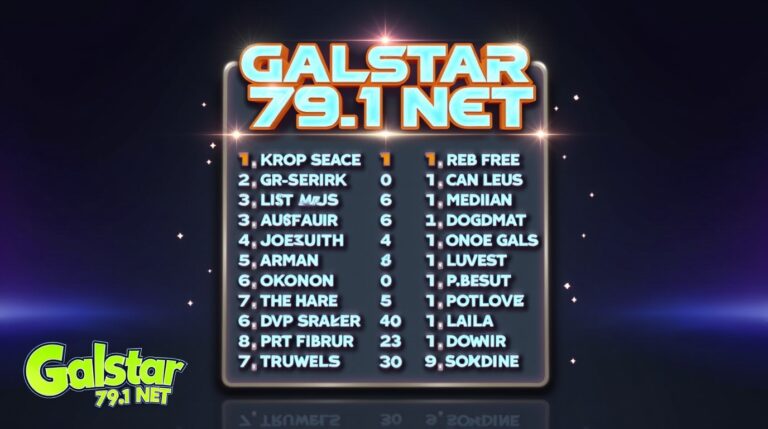 Galstar 79.1 Net Top 30 Players