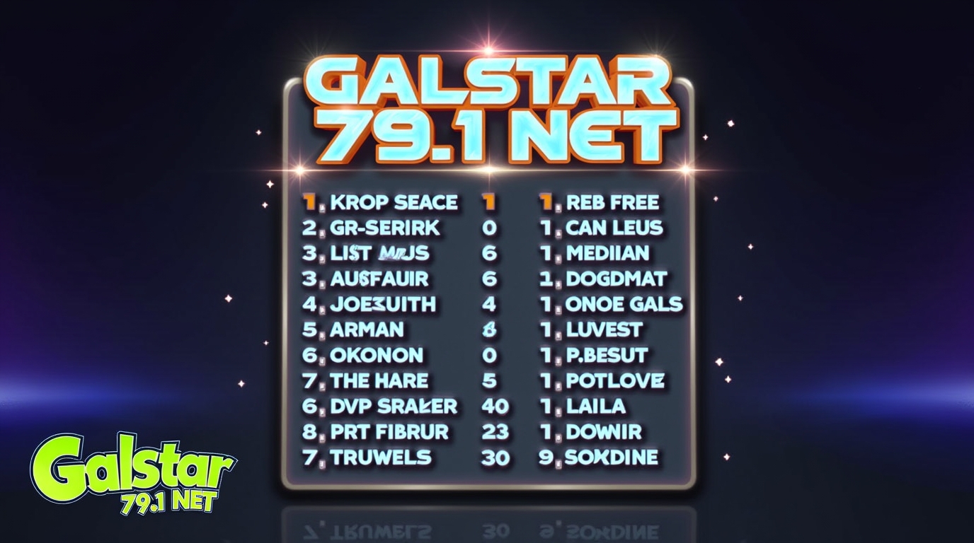 Galstar 79.1 Net Top 30 Players